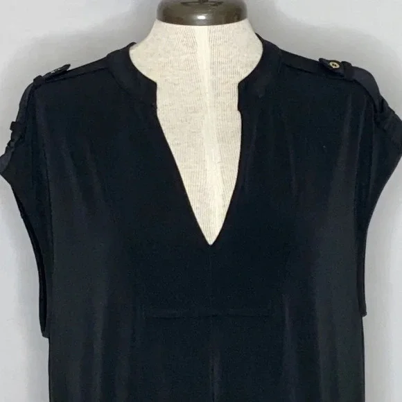 Robert Rodriguez June Dress in Smudge Black - LG - Picture 2 of 9